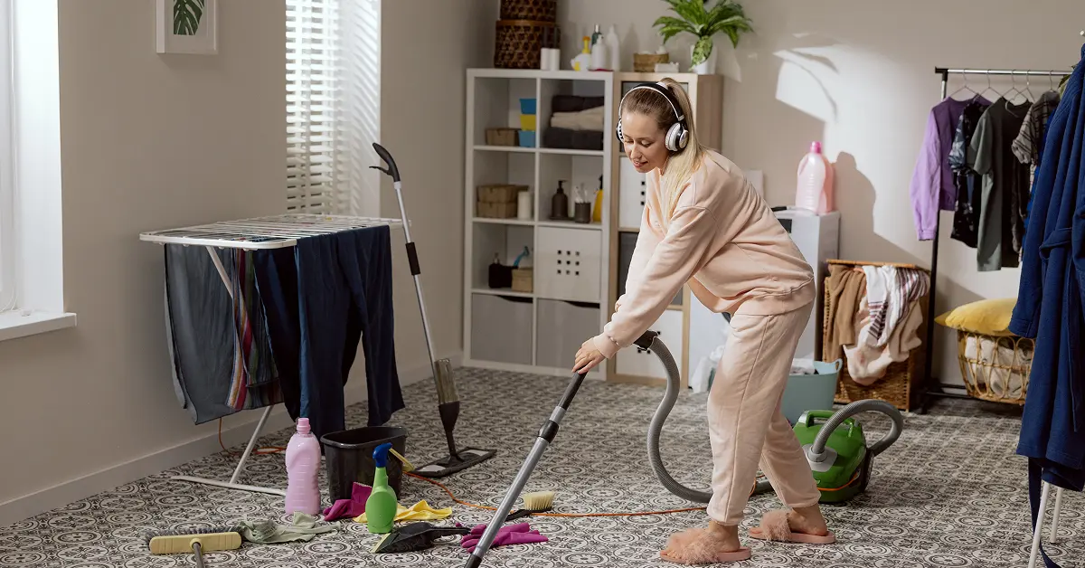  Image For How professional maids organise cluttered living rooms